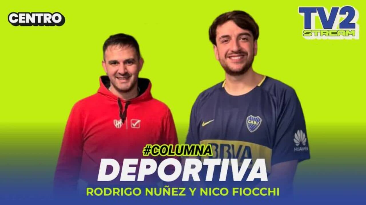 #TV2Stream Columna Deportiva a cargo de Rodri Núñez